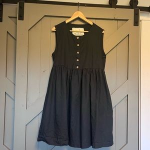 Linen looose sleveleless MAMA dress